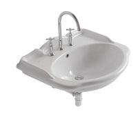 Раковина Globo Paestum PA006.BI*1 накладная схема 2