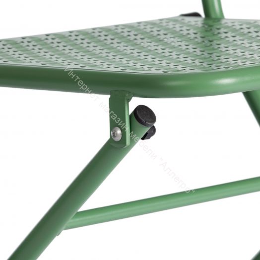 Стул Secret De Maison Villa стальной сплав, зелёный