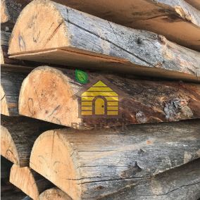 Полубревно из сухостойной сосны Кело