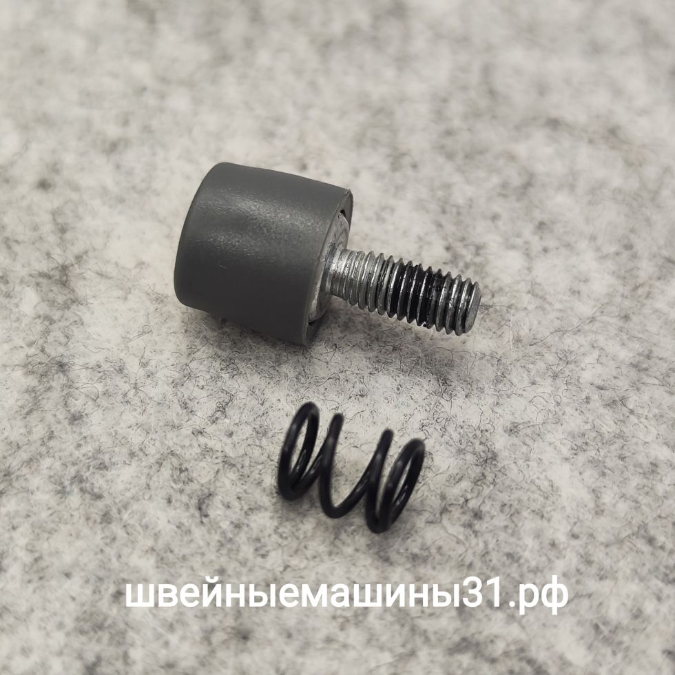 Ножка резиновая регулировочная Bernette for Bernina Milan 3 и др. (б/у) Высота общая 18,5 мм.     Цена 80 руб.