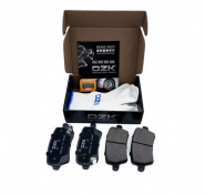 Колодки тормозные задние, DZK, керамические на: 7pro / 8 / 8pro / LX / Jaecoo J7 1.6л / JETOUR X70 и X90 Plus / EXEED TXL и VX Дорест