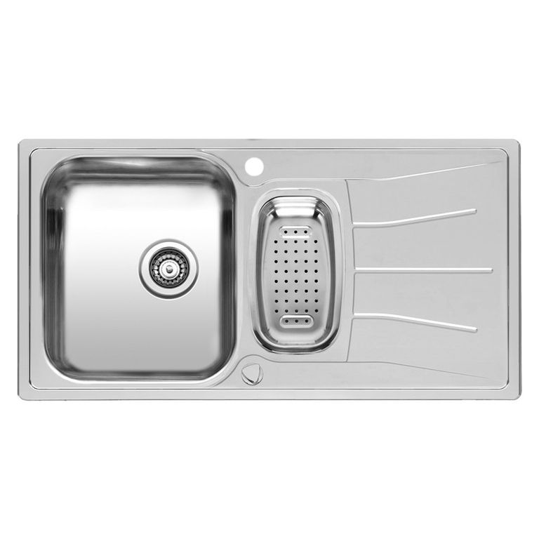 Изображение Мойка Reginox ELEGANCE Diplomat R15* (реверсивная, клапан-автомат) 95х50 см