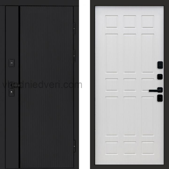 Входная дверь Termo-door Урбан Black - Спарта Лиственница