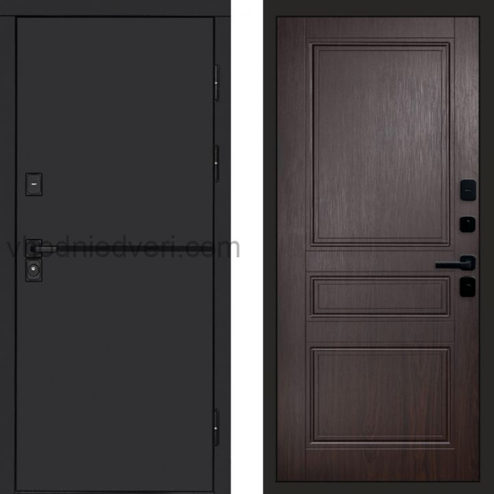 Входная дверь Termo-door Тренд Black - Класскика Венге
