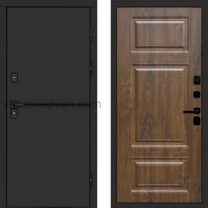 Входная дверь Termo-door Тренд Black - Лион Дуб