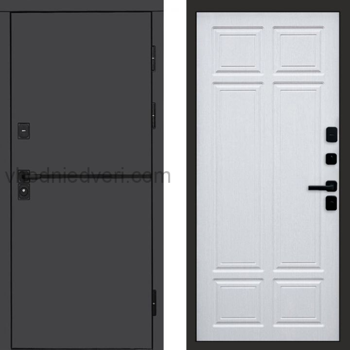 Входная дверь Termo-door Тренд Графит - Лиственница премиум