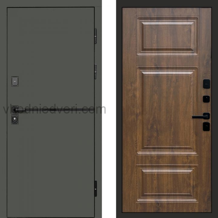 Входная дверь Termo-door Тренд Грин - Лион Дуб
