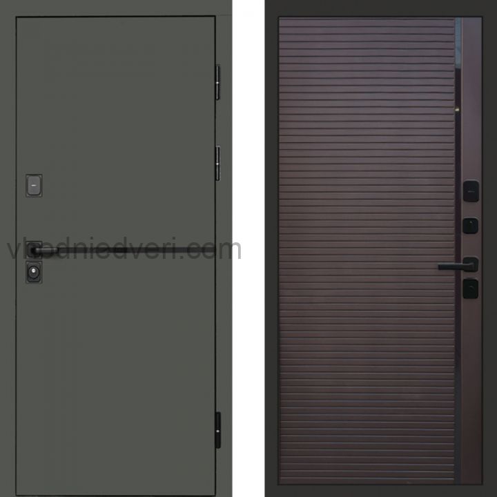 Входная дверь Termo-door Тренд Грин - Porte Шоколад