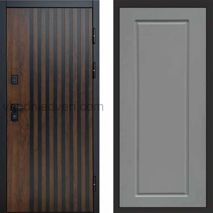 Входная дверь Termo-door Кантри - Гранд Грей софт
