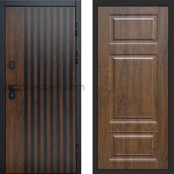 Входная дверь Termo-door Кантри - Лион Дуб