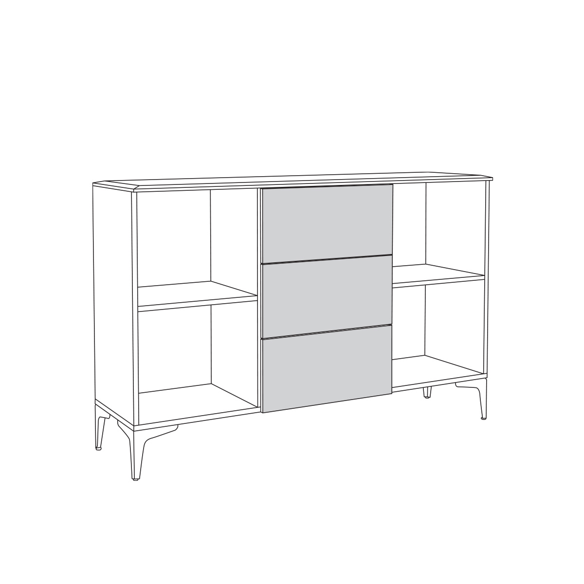 Валенсия Комод 13.309