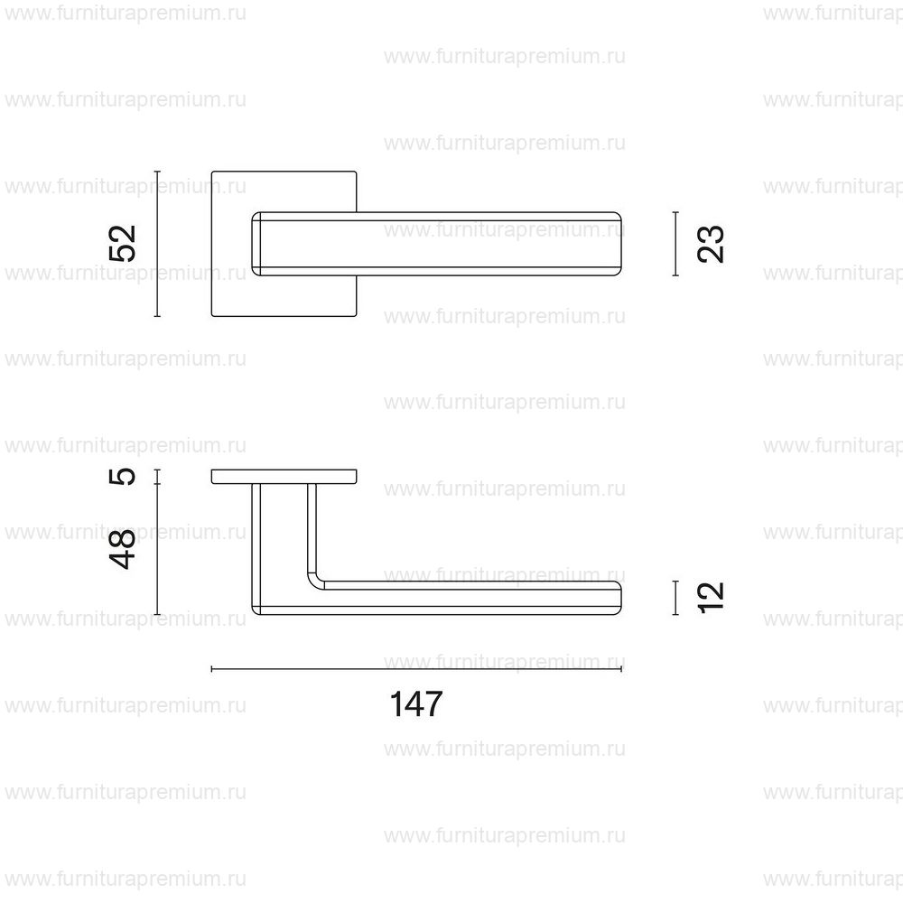 Ручка Aprile Tilia Q 5S