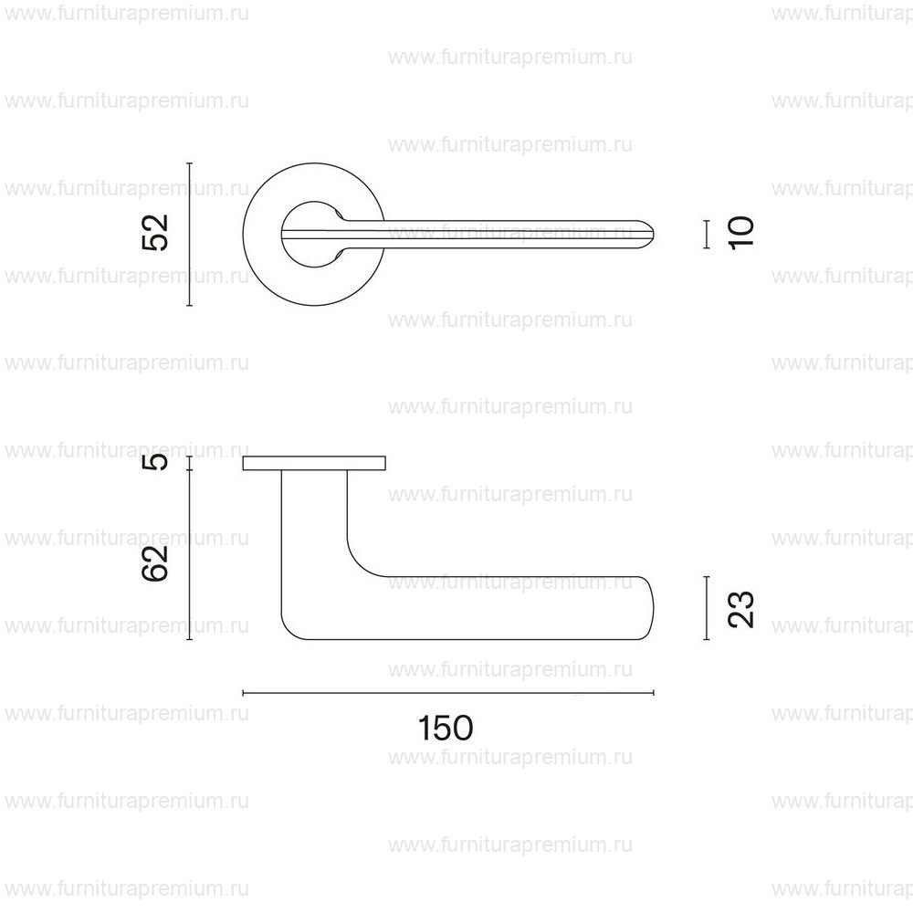 Ручка Aprile Viola R 5S