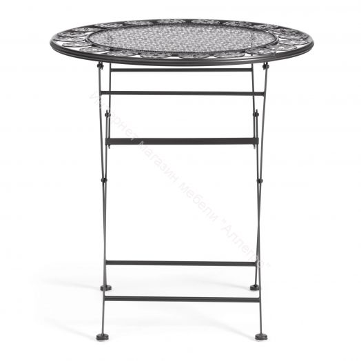 Стол Secret De Maison Patio (PL08-11139) стальной сплав, черный