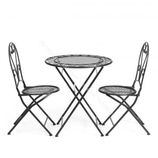 Стол Secret De Maison Patio (PL08-11139) стальной сплав, черный