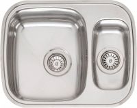 Мойка для кухни с двумя чашами Reginox ELITE Queen R60* (реверсивная) 60х47 см схема 1