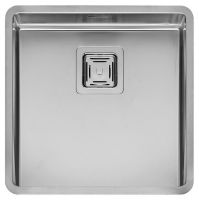 Мойка квадратная Reginox ELITE Texas L 40x40 Cuadrat radius 10 44х44 см схема 1