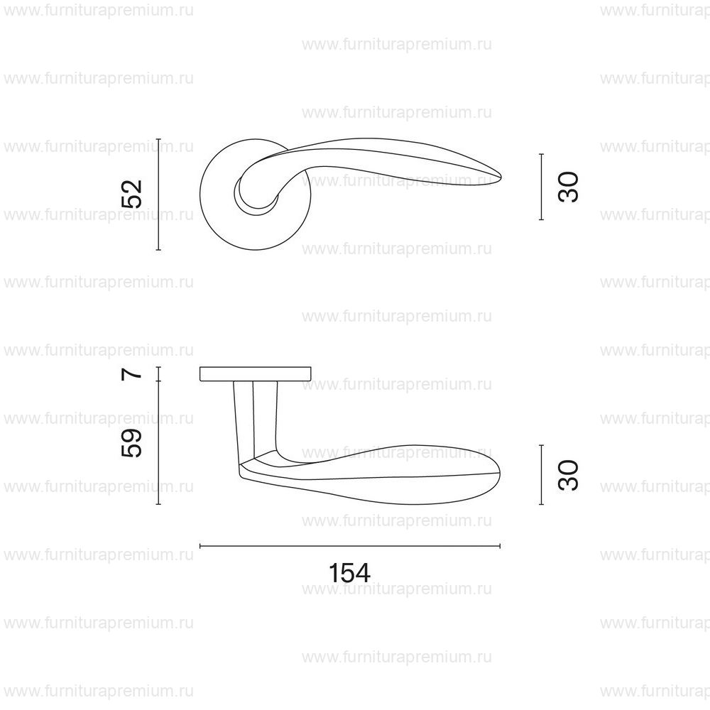 Ручка Aprile Gerbera R 7S