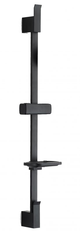 Душевая стойка ESKO, SR720QBlack, ESKO c мыльницей