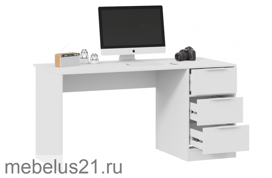 Стол письменный тип 2 Марли Белый