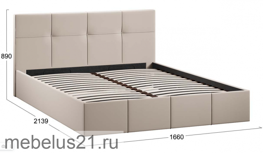 Кровать Лора с ПМ