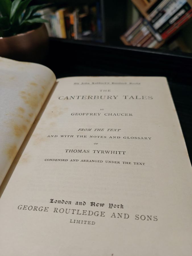 The Canterbury tales by J. Chaucer