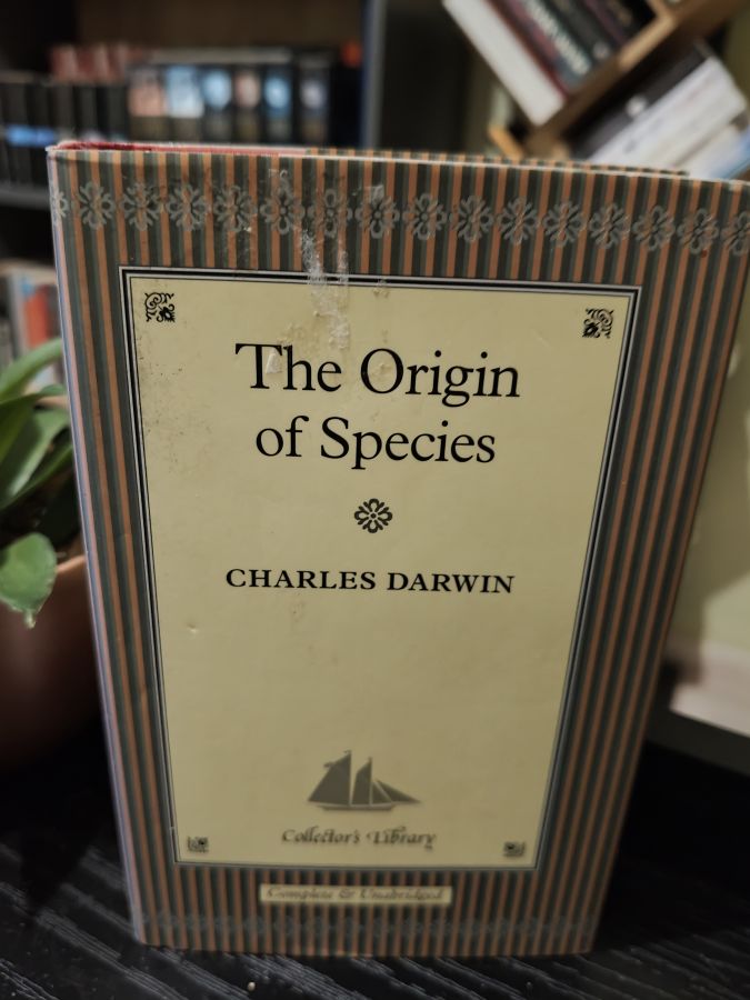 The origin of species by Charles Darwin