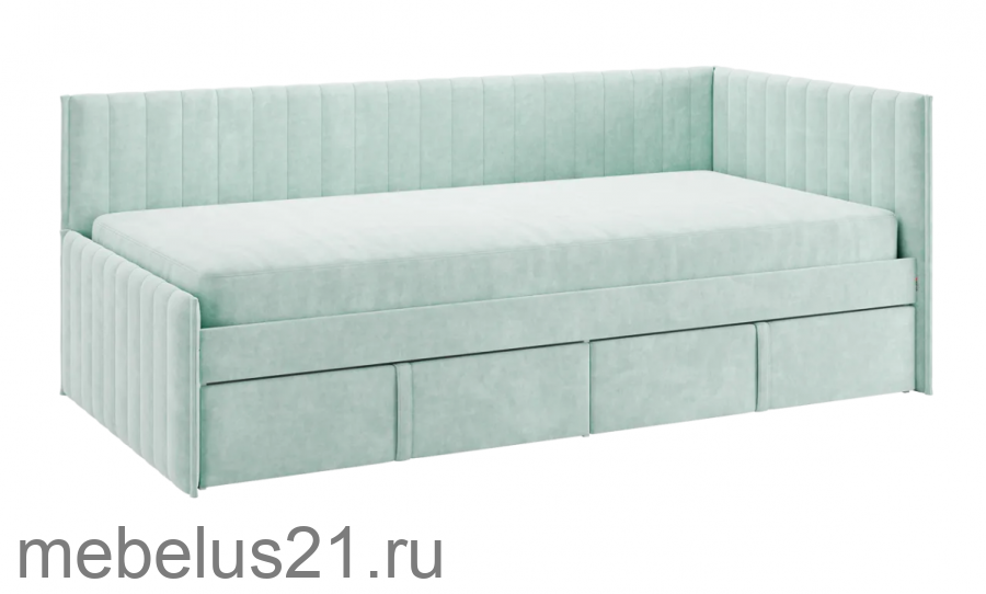 Кровать с ящиками Твикс (Тахта) 90х200 см