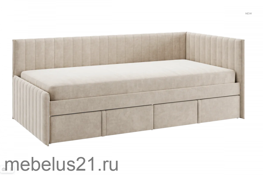 Кровать с ящиками Твикс (Тахта) 90х200 см