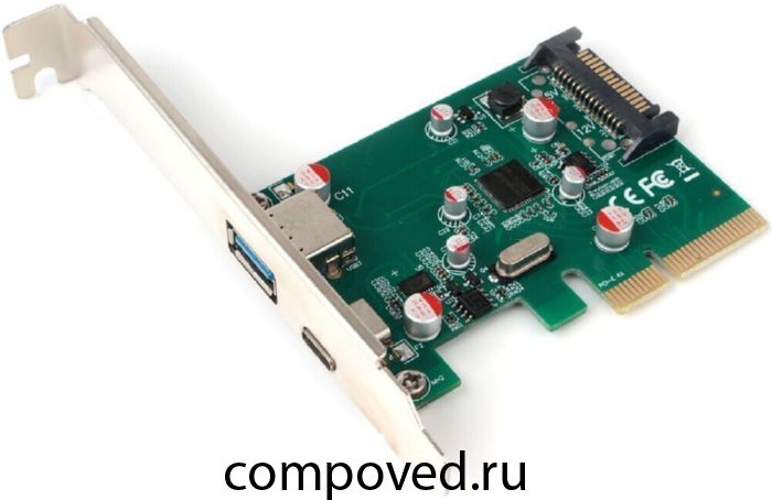 Плата расширения портов Gembird SPCR-02