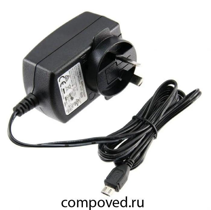 Адаптер питания для одноплатного компьютера Raspberry Pi Power Supply Black (123-5272)