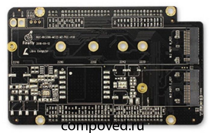 Плата расширения портов FireFly ROC - RK3399 - MEZZ - M2