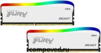 Оперативная память 16Gb DDR4 3200MHz Kingston Fury Beast White SE (KF432C16BWAK2/16) (2x8Gb KIT)