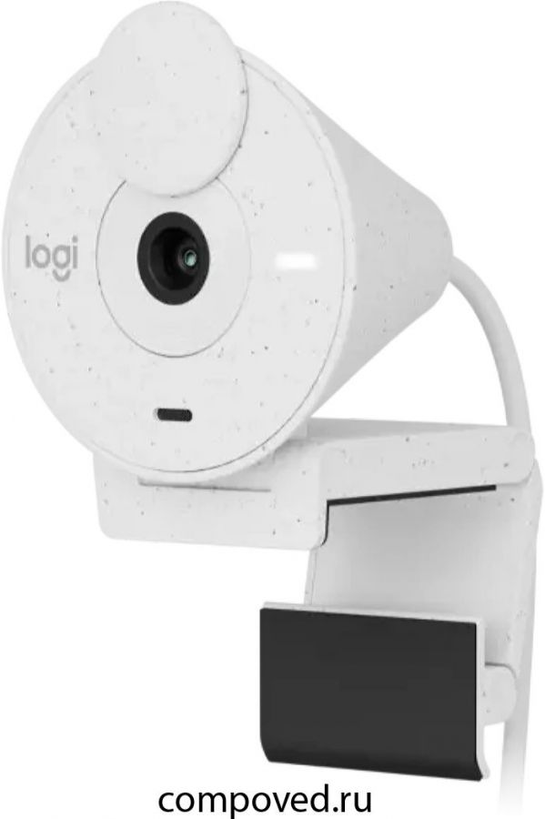 Веб-камера Logitech BRIO 300 Off-White (960-001442/1443)