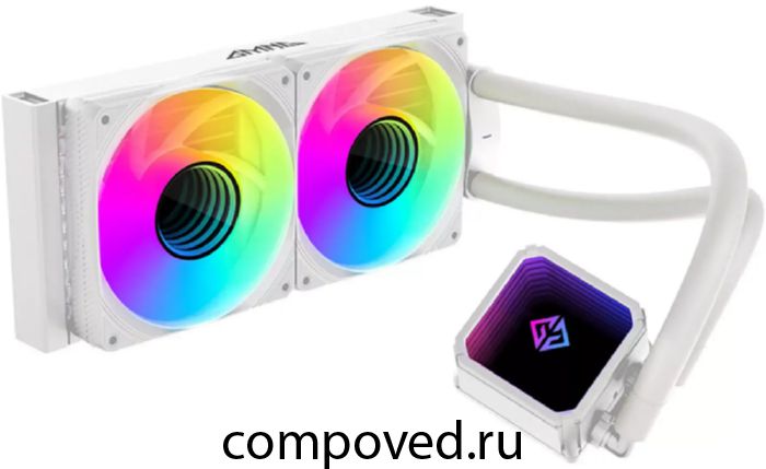 Система жидкостного охлаждения GMNG GG-LC240ARGB1 White