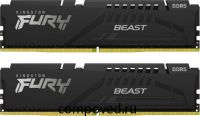 Оперативная память 16Gb DDR5 6000MHz Kingston Fury Beast (KF560C30BBK2-16) (2x8Gb KIT)