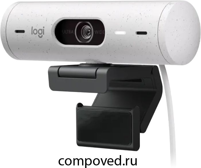 Веб-камера Logitech BRIO 500 Off-White (960-001428)