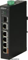 Коммутатор (свитч) Dahua DH-PFS3106-4ET-60