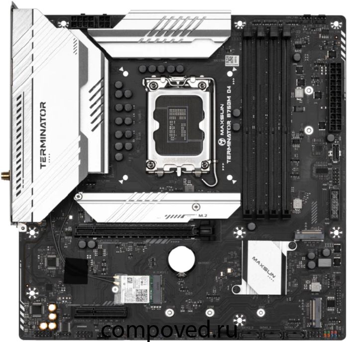 Материнская плата Maxsun Terminator B760M D4 WIFI6E