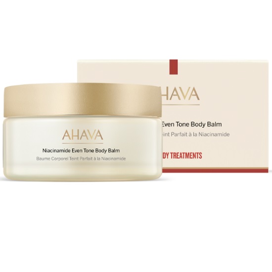 Бальзам для тела с ниацинамидом Ahava Body Treatment, 220 мл - банка, упаковка