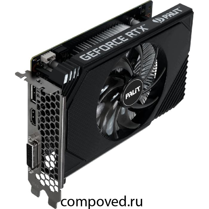 Видеокарта NVIDIA GeForce RTX 3050 Palit StormX OC 6Gb (NE63050S18JE-1072F)