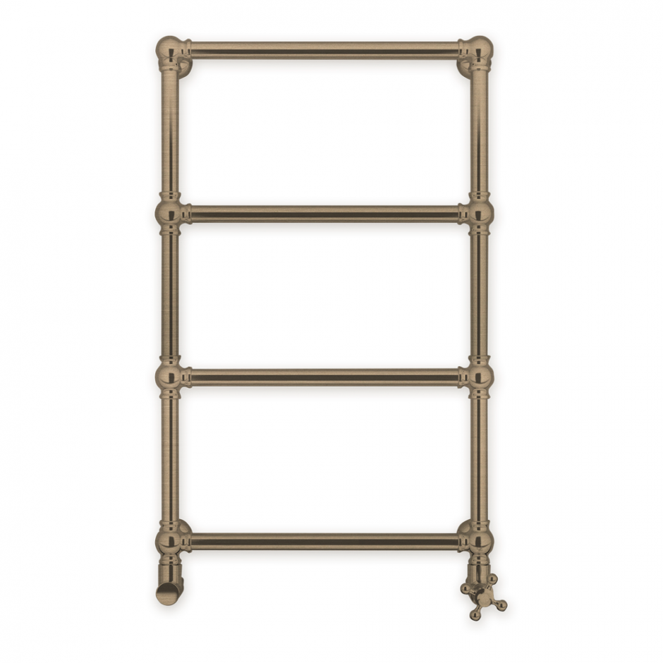 Полотенцесушитель Exemet Avignon 700/500 натуральная латунь, опескоструенна, покрыта лаком BS