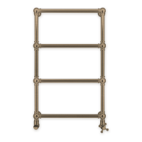 Полотенцесушитель Exemet Avignon 700/500 натуральная латунь, опескоструенна, покрыта лаком BS схема 1 Полотенцесушитель Exemet Avignon 700/500 натуральная латунь, опескоструенна, покрыта лаком BS схема 1