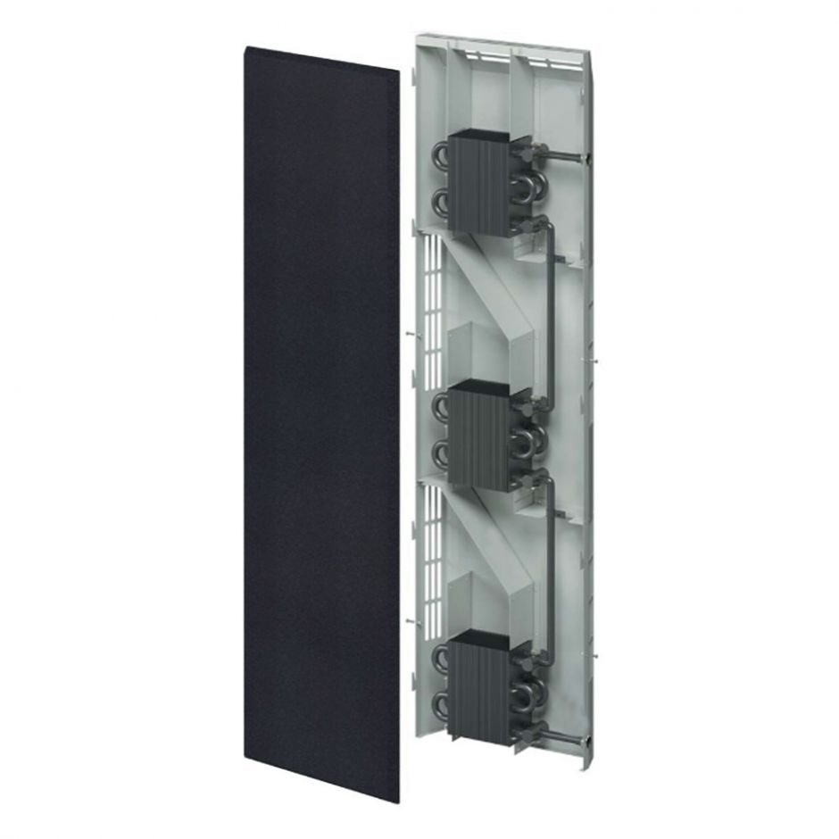 Настенный дизайн-конвектор Varmann SteelKon STK V W V 115.450.1520 вертикальный подключение нижнее