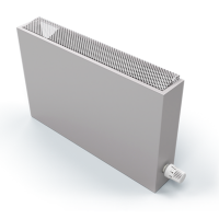 Двухъярусный конвектор Varmann PlanoKon PSVD 170.400.1200 RAL9016  подключение снизу схема 1