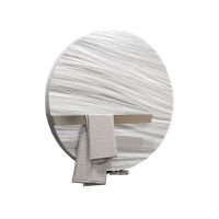 Водяной дизайн-радиатор Varmann Mercury 900 круглой формы  с полотенцедержателем диаметр 900 мм схема 1