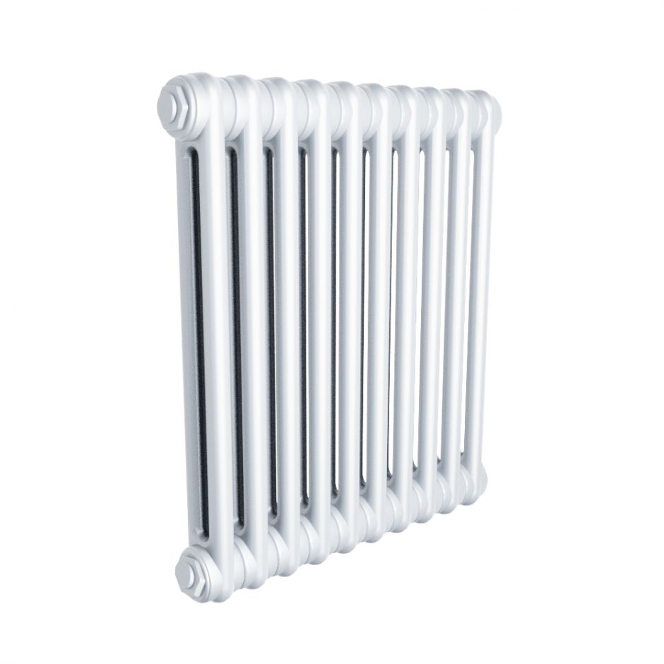 Трубчатый радиатор белого цвета IRSAP TESI/2 565 CL.01 T25 нижнее подключение нижнее подключение ФОТО