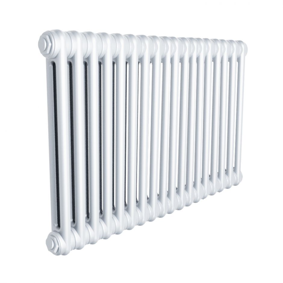 Трубчатый радиатор белого цвета IRSAP TESI/2 565 CL.01 T25 нижнее подключение нижнее подключение ФОТО