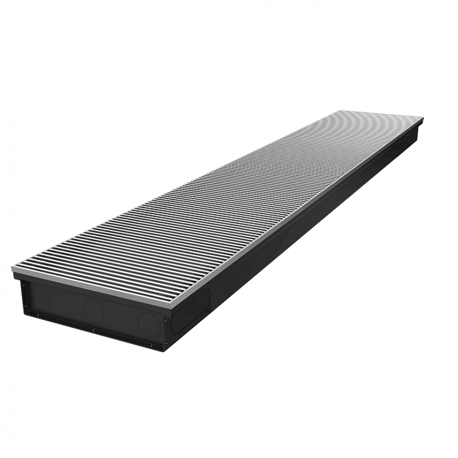 Изображение Внутрипольный конвектор PrimoClima PCV с увеличенной тепловой мощностью TURBO 250.110