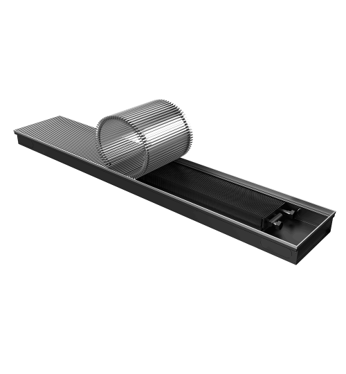 Внутрипольный конвектор PrimoClima PCN 250.110 KRR.10.1.U схема 2